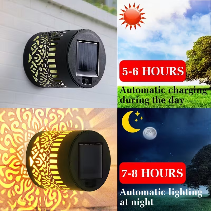 Lámpara Solar LED de Pared con - Outdoor Lighting Under Pergola reseña y precio