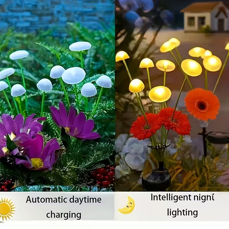 Lámpara Solar con Forma de Med - Outdoor Lighting Jellyfish reseña y precio