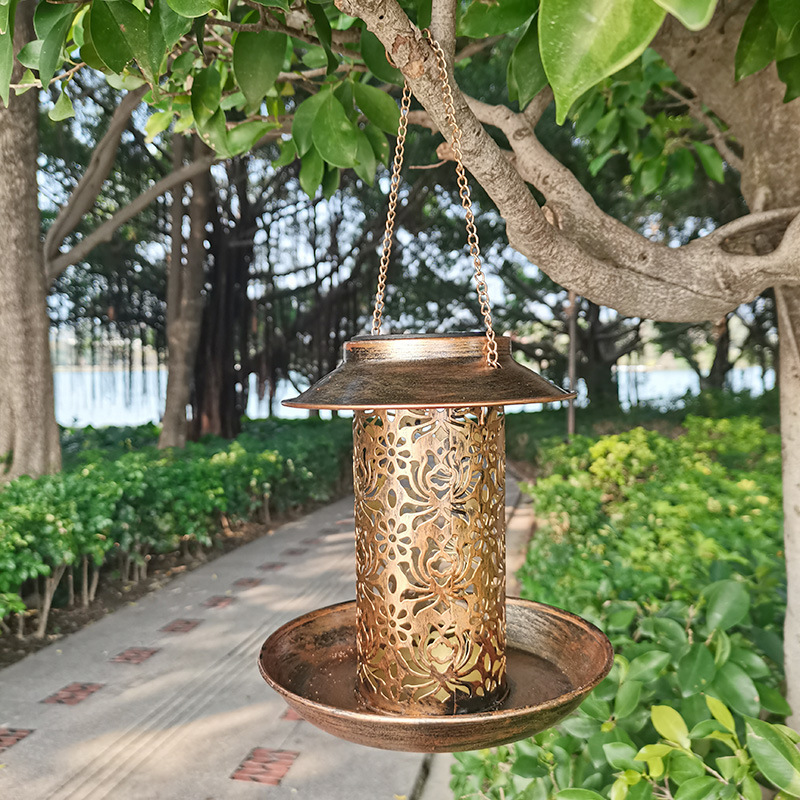 Casa para pájaros colgante, co - Outdoor Lighting Ideas For Backyard reseña y precio