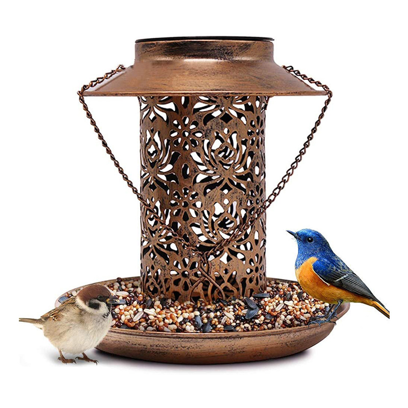 Casa para pájaros colgante, co - Outdoor Lighting Ideas For Backyard reseña y precio