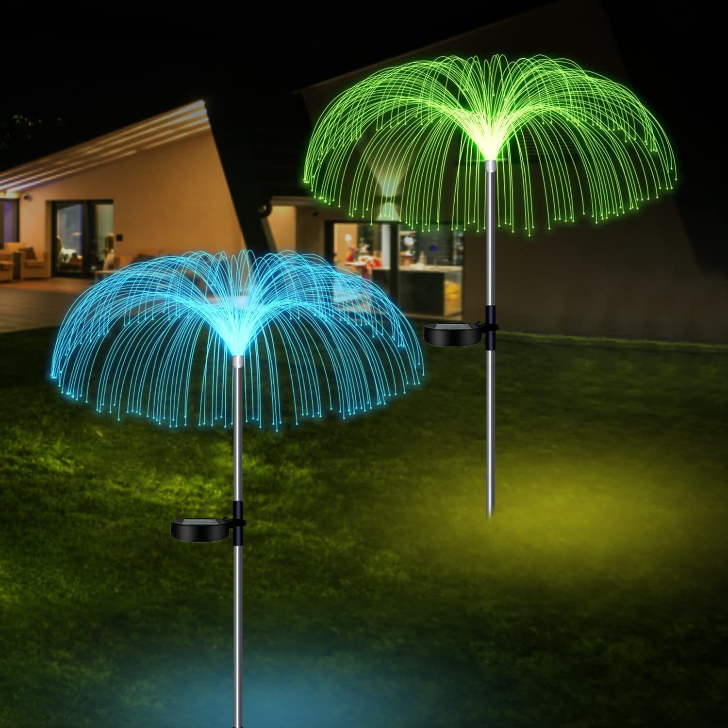 Luces Solares LED con Forma de - Outdoor Lighting Jellyfish reseña y precio