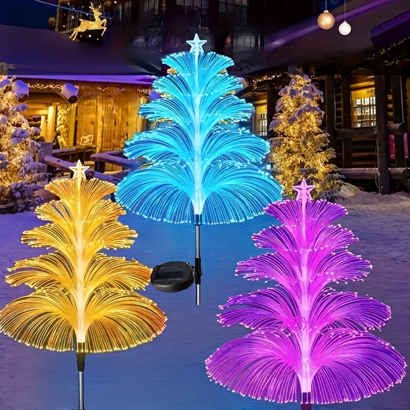 Luces LED Solares para Jardín  - Outdoor Lighting Jellyfish reseña y precio