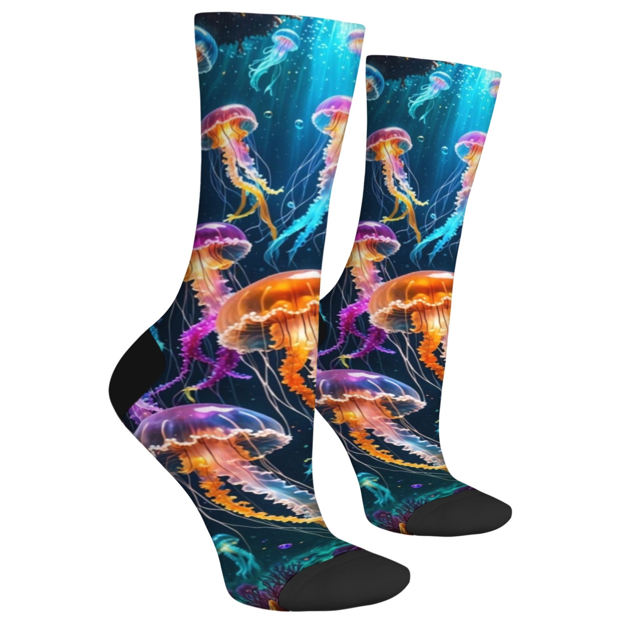 Calcetines de medusas colorido - Outdoor Lighting Jellyfish reseña y precio