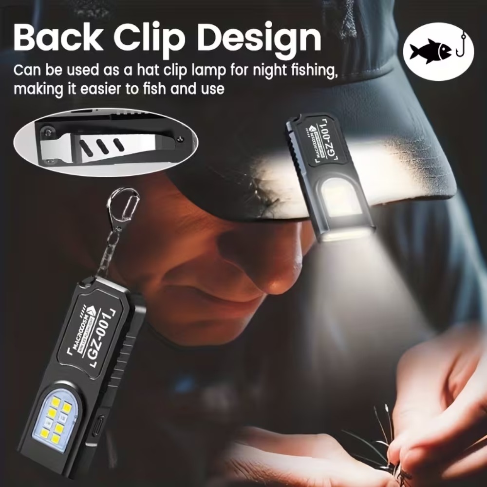 Mini linterna LED COB con llav - Outdoor Lighting Guide reseña y precio